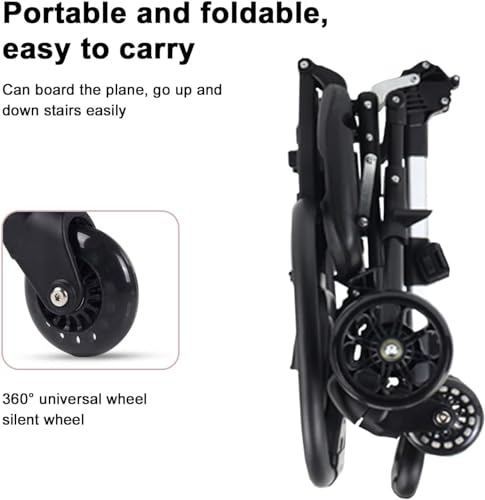 Image of Baby-Stroller-Travel-Light-Stroller, Portable Compact Stroller,Toddler Stroller for Removable,Travel Stroller for Airplane,Mini Umbrella Stroller Lightweight,only 6 lbs,Weight Capacity 55 lbs