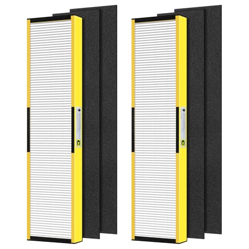 Image of FLT5000 Filter-C True HEPA Replacement Filter for AC5000 AC5000E Air Purifier Compatible with G-Guardian AC5250PT, AC5300B, AC5350B, AC5350W, CDAP5500, 2 True HEPA Filter C + 4 Pre-Filters