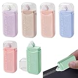 6 PCS Roller Colle Ruban Adhésif Double Face, Colle Scrapbooking, 6mm x 6m Sco-tch Double ...