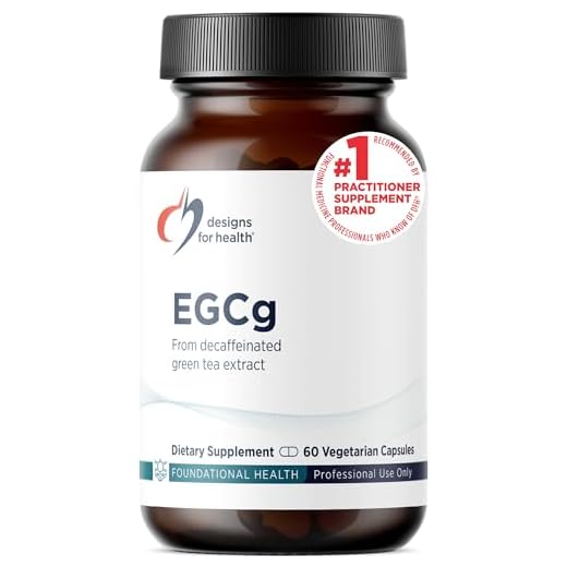 Designs for Health EGCg - Decaffeinated Green Tea Extract (225mg) + Polyphenols Antioxidant Supplement - Non-GMO Vegan Green Tea Pills (60 Capsules)