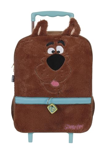 MALA ESCOLAR G C/RODINHAS - WB SCOOBY DOO - FUZZY - 49375