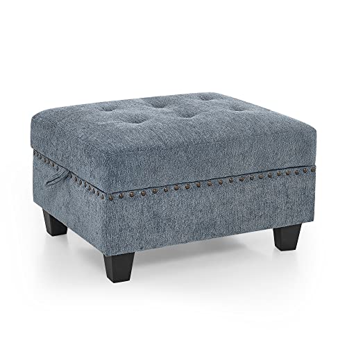 Melpomene U Shape Sectional Sofa Diy Sofa Combination (Blue, Ottoman) #TOP2