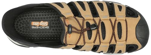 Image of Skechers Men's USA Tresmen - Norvick Enclosed Slip-Ins Fisherman Sandal