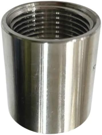 Miniatura 6 de CMI Inc Paquete de 10 acoplamientos galvanizados de 1 pulgada  Clase 150  Para accesorios de tubería de hierro roscado de hierro maleable