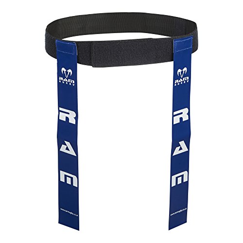 Ceintures de Tag Ram Rugby : kit de rubans et sangles d'évitement pour entraînement de rugby tag