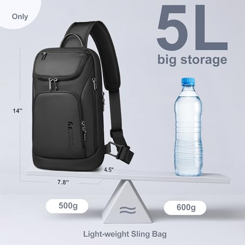 hk Utility Crossbody Bag for Men