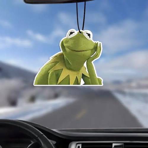 Image of Rawan 4 Pack Car Air Freshener Funny, Car Accessories Cute for Women Girls And men Car, Funny Decor Hanging Fresheners Car Interior Room Decorations, for Christmas Gift.