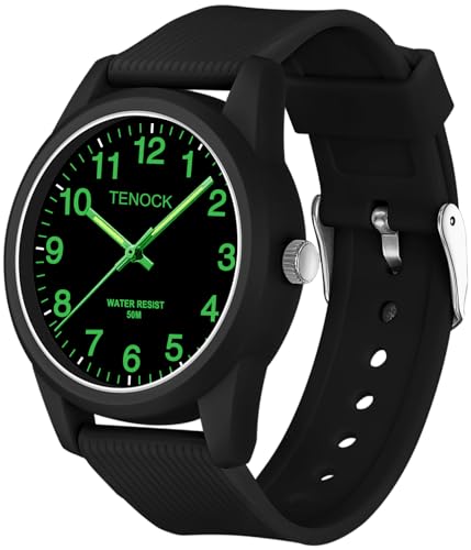 Image of Kids Analog Watch Waterproof Learning Time for Boys Girls Ages 4-12 | Soft Band, Easy to Read, Big Numbers,Simple Style, Sport, Swimming, Playing, Daily Wear, Ideal Gift for Birthday