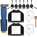 Picture of RV2310AE Replacement Parts for Shark RV2310AE Matrix Robot Vacuum Cleaner Accessories Kit, 1 Main Brush, 6 Side Brushes, 2 Filters, 2 Foam Filters, 1 Cleaning Brush