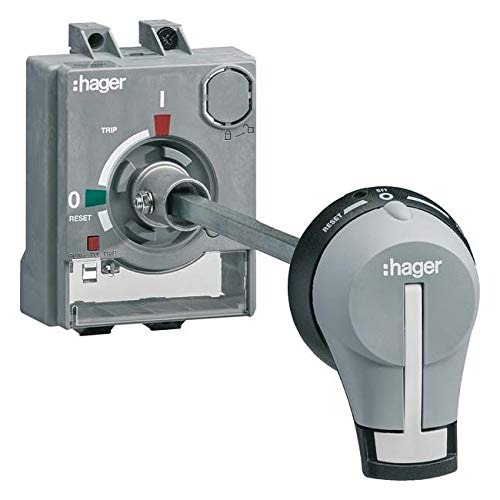 Hager HXS031H axe de commande rotative L200mm pour intégration haute précision