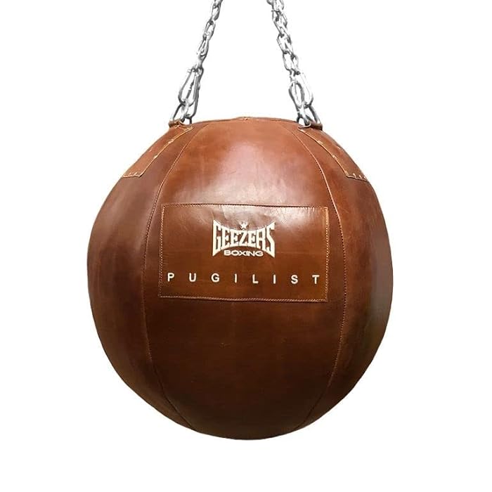 Buy Geezers Boxing Pugilist Tan Leather Super Heavy Filled Wrecking