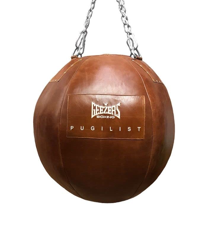Buy Geezers Boxing Pugilist Tan Leather Super Heavy Filled Wrecking