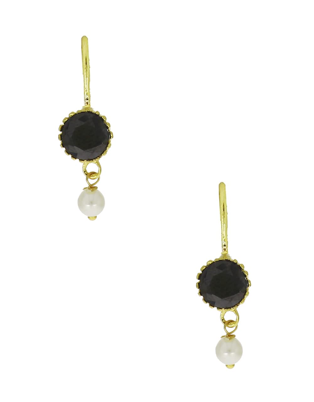 Anuradha Art Golden Colour Studded Green Stone Traditioanl Bugadi Earrings For Women/Girls (Bugadi-12) (B09P3PR9JJ) Amazon Price History, Amazon Price Tracker