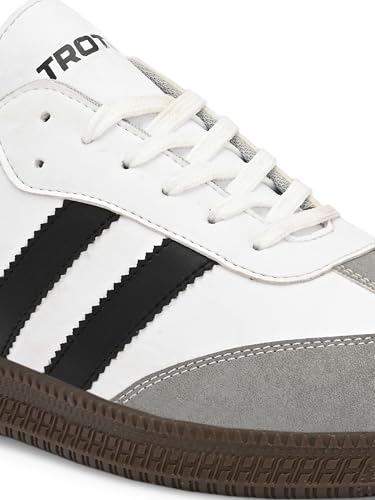 Image of TROTUS Men's Rich Quality|Perfect Style|Decent Look Synthetic Leather Lace up Sneaker's