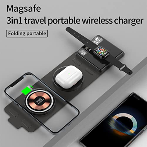 Foldable Charger 3 In 1 Portable Station For Compatible Smart Phones And Accessories. #TOP5