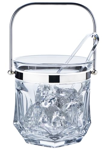 Toyo Sasaki Glass 56176 Ice Pail, Fluse, Made in Japan, Dishwasher Safe
