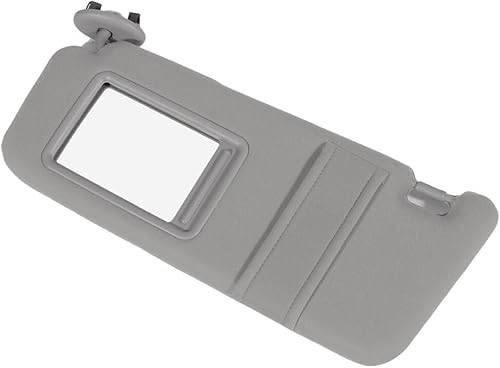 Miniatura 250 de SCITOO Visera solar para automóvil con espejo apto para 2010-2015 para CX-9 gris con techo solar (lado izquierdo del conductor)