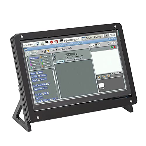 Image of ASHATA 7in 1024 * 600 HDMI Display Case with Plastic Bracket Screen Case for, Case Holder for