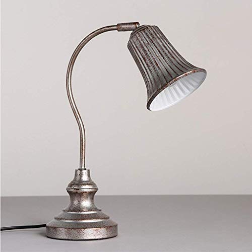 Lampe de bureau E14 fluorescente compacte en fer pour éclairage hôtel - 3