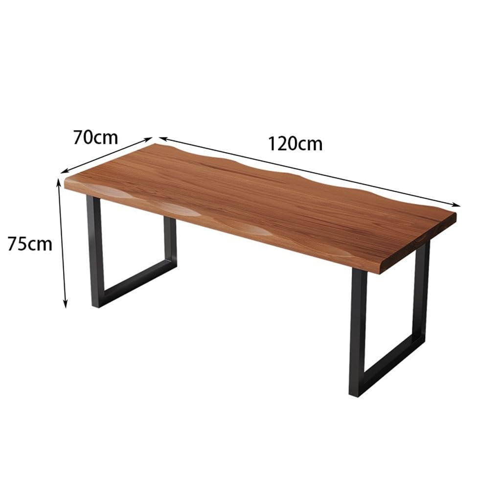 ENGENDER Secretaria Mesa de Ordenador Escritorio Madera Maciza, Oficina Moderno y Sencillo, Dormitorio, Mesa Grande for Deportes electrónicos, Largo(120 * 70 * 75cm)