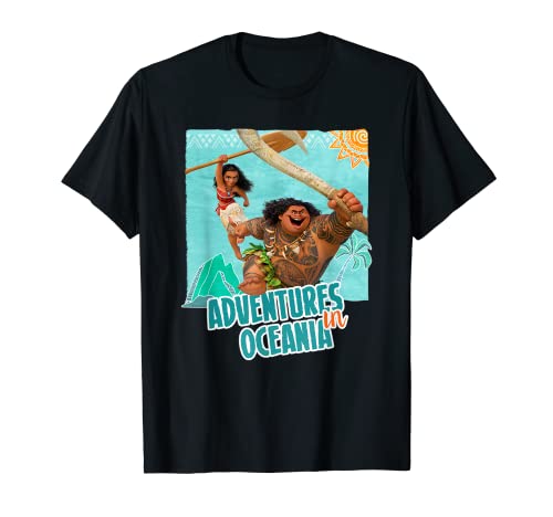 Vaiana Maui Vaiana Aventures in Oceania Camiseta