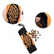 Futterbeutel für Hunde Futterdummy Snack Dummy Oxford Stoff Robuster Trainingsdummy für Leckerlies(XL-orange)
