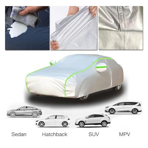 Funda coche antigranizo Opel Crossland exterior impermeable MaKeMoney 3