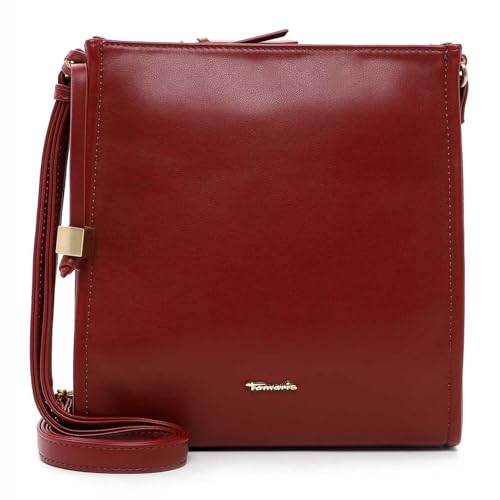Sac crossover Tamaris Mimi bordeaux, bandoulière réglable et fermeture sécurisée