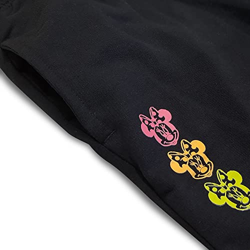 Image of Kidsville Mickey & Friends Printed Regular Fit Pink Cotton Girl's T-Shirt