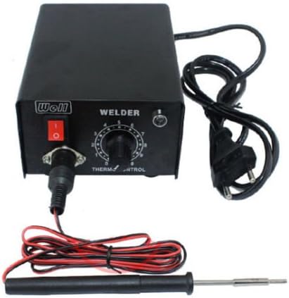 Eleoption 220V Welding Wax Machine Jewelry Stone Gold Welding Machine Jewelry Wax Injector Tool