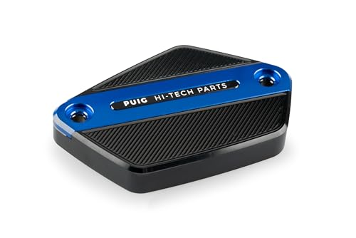 Couvercle de réservoir liquide de frein bleu Puig 21923A pour personnaliser sa moto