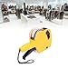 POCREATION Manual Price Labeling Machine, Plastic Price Tag with 8 Digit Marking, Ideal for Retail, Clothing, and Inventory (Yellow)