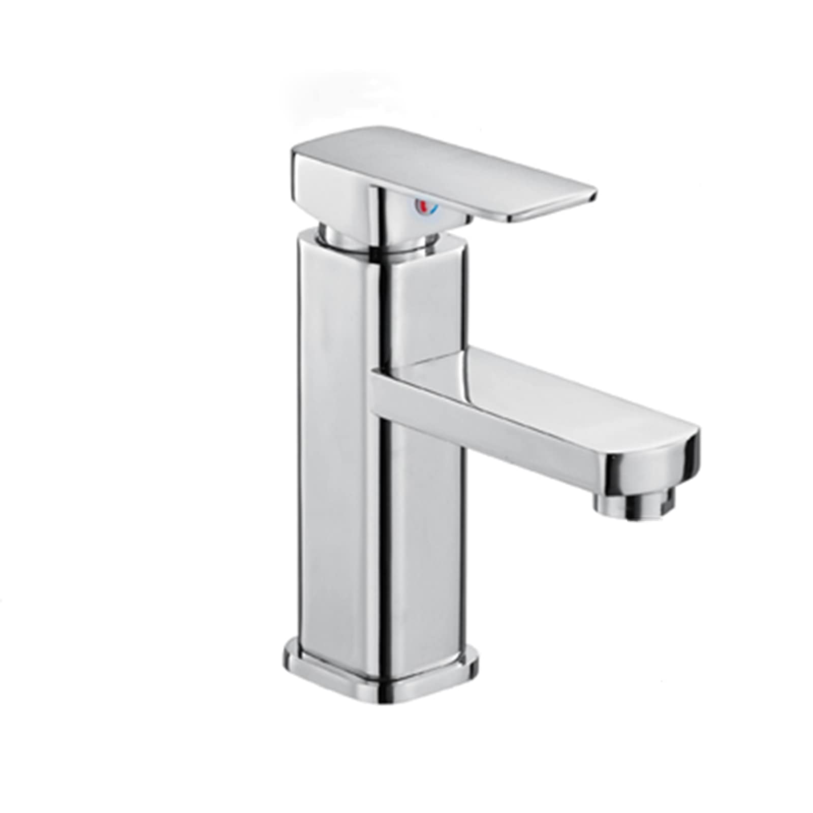 Grifo negro baño monomando para lavabo de un solo orificio moderno 4