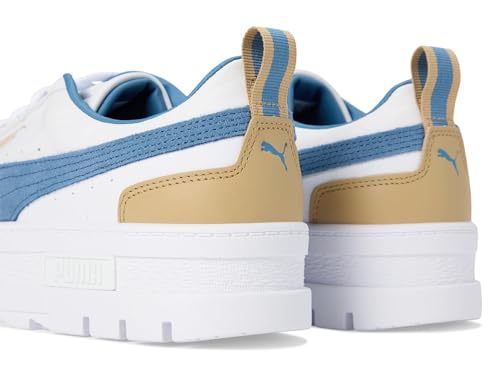 Image of PUMA Womens Mayze Flawless Lace Up Platform Sneakers Shoes Casual