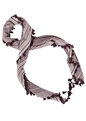 Image of Merewill Cotton Shemagh Tactical Desert Wrap Keffiyeh Head Neck Arab Scarf For Men 49 inchx49 inch