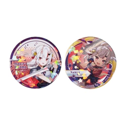 一番くじ ホロ*ライブ ～RPG Style～ 缶バッジ賞 缶バッジセット【百鬼あやめ(ホログラム)】