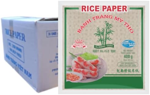 TUFOCO BAMBOO TREE Vietnamese Rice Paper. 22x22 cm. 340 g