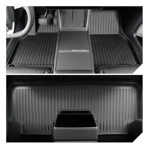 Tapis Tesla Model Y Juniper 2025 coffre et sol TPE - 3