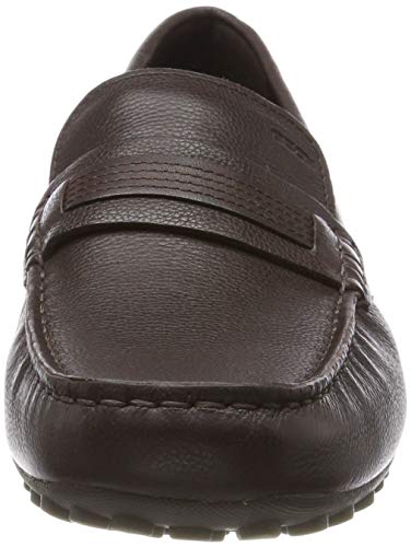 Geox Snake Mocassino C - Mocassini Uomo, Marrone