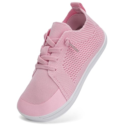 WateLves Toddler Little Kids Wide Barefoot Shoes Boys Girls Minimalist Sneakers Lightweight Breathable Walking Shoes | Naturally Splay | Flexible Fit