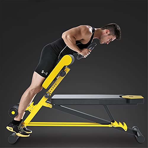 Yuefensu Romeinse Stoel Banken Verstelbare Romeinse Stoel Stand Up Stoel Multifunctionele Fitness Kruk Thuis Buik Draaien Oefening Gym Fitness Apparatuur Beeldhouwen Lichaam Hyperextension Romeinse Stoel - Image 3