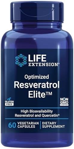 Life Extension - Optimized Resveratrol 250 Mg. 60 Vegetarian Capsules 84247