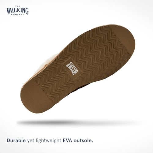 Mosey Slip On Slippers For Women | Water Resistant Suede House Slippers | Fuzzy Slippers With Arch Support For Women |4