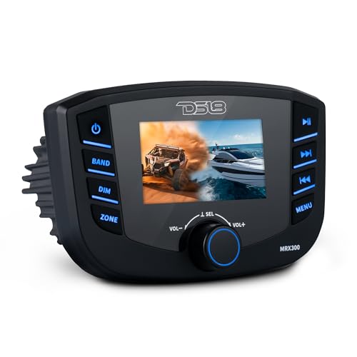 Radio Marina DS18 MRX300 con Pantalla TFT 3" y Bluetooth miniatura 6