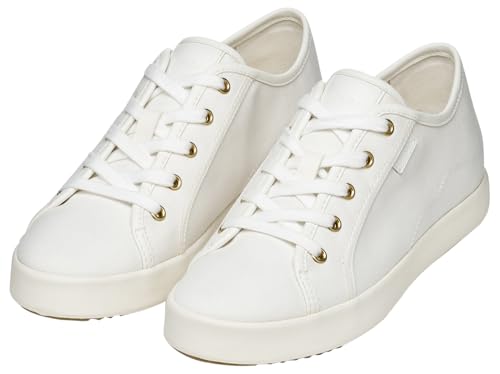 Geox Femme D BLOMIEE E Basket, Optic White, 39 EU