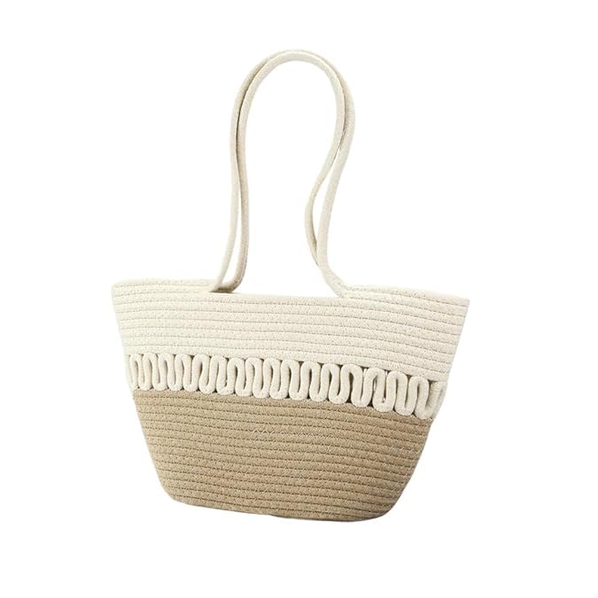 Attractive Hand Bag | large Tote Bag | Summer Bag | Bucket Bag | Basket Bag | Bamboo Tote | Beach Bags for Women | Boho Bag | Handbag | Jute Bag | Handmade Bag