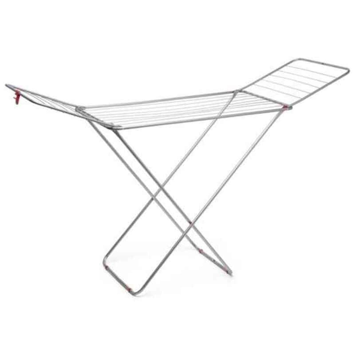 Rayen | Stendibiancheria con ali e Sistema di bloccaggio | 19 m di superficie di posa | antiscivolo e pieghevole | Per interni ed esterni | 177 x 54,5 x 107,5 cm | Confezion