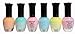 Kleancolor Nail Lacquers 6 Color - *NEW* Pastel Spring Collection