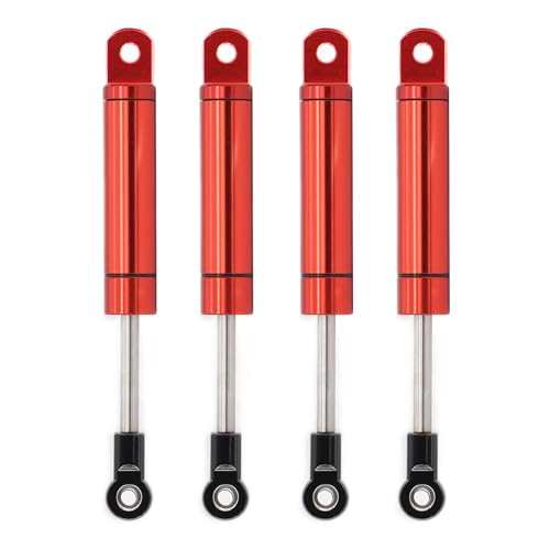 AMK 1/10 Scale Shocks 90mm Metal Oil-Fillable Absorber Springs Hydraulic Threaded Damper Suspension for RC Crawler Axial SCX10 1.9 Capra Gen7 Gen8 TRX6 TRX4 Upgrades