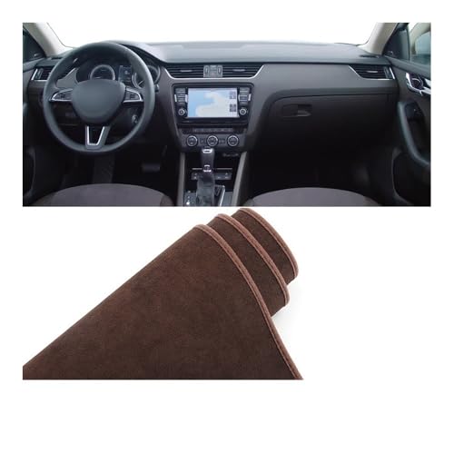 Tapis de tableau de bord anti-reflet Skoda Octavia 3 contre la chaleur